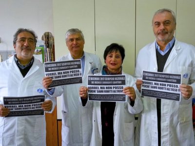 Medici in sciopero, migliaia di interventi a rischio