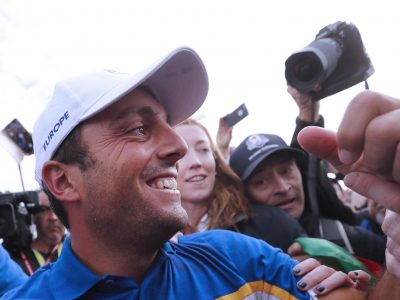 Grande festa nella capitale per Francesco Molinari
