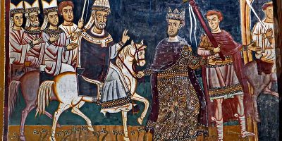 San Silvestro, Papa che fece edificare la basil...