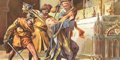 San Tommaso Becket con i poveri contro il re