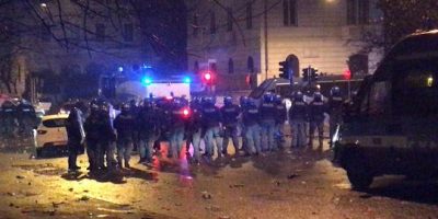 Anniversario Lazio, scontri nella notte: 8 poli...