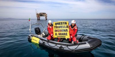 Greenpeace: subito una norma contro le trivelle...