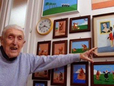 Addio a Mario Bortolato vignettista storico della Settimana Enigmistica