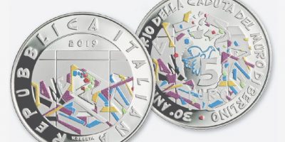 Monete 2019 dedicate a muro di Berlino, Coppi, ...
