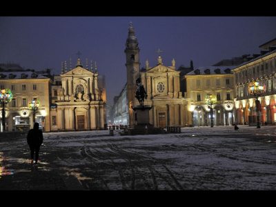 La neve attesa a Torino e su tutto il Piemonte
