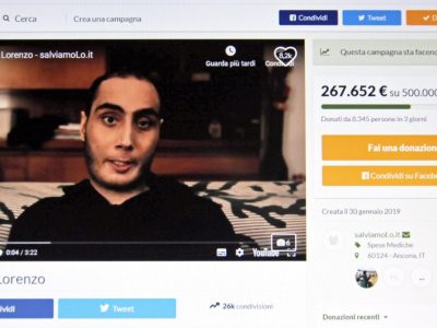 Il web si mobilita per medico malato: raccolti 260 mila euro