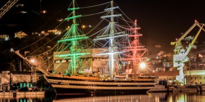 Ha compiuto 88 anni la nave scuola Amerigo Vesp...
