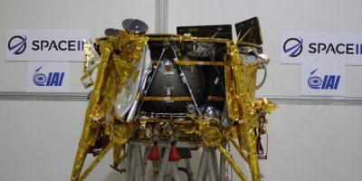 La navicella israeliana “Bereshit” ...