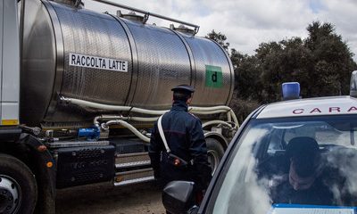 Nel Sassarese, data alle fiamme una cisterna del latte