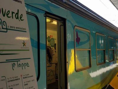 Mobilità sostenibile a bordo del Treno Verde che attraverserà l’Italia