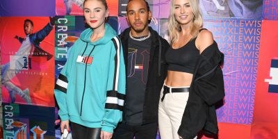 Lewis Hamilton celebra Tommy Hilfiger a Berlino