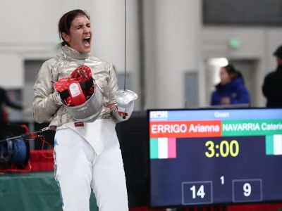 Coppa del Mondo, sciabola femminine: le azzurre si fermano ai quarti