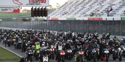 Aprilia ha festeggiato i suoi campioni di ieri ...