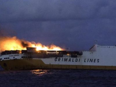 Il mercantile italiano “Grande America” inabissato nelle acque bretoni