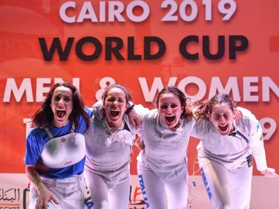 Scherma: trionfo mondiale per la squadra di fioretto femminile