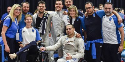 Scherma paralimpica: bronzo per la squadra di f...