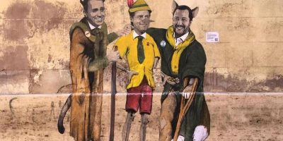 Roma, altro murale di Tvboy: stavolta s’i...