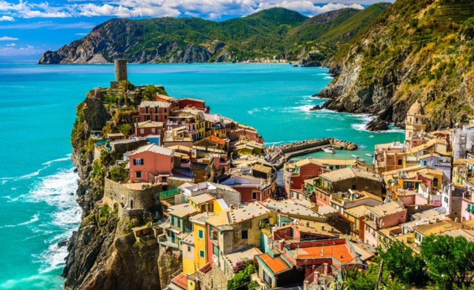 Uno scorcio di Vernazza, perla delle Cinque Terre