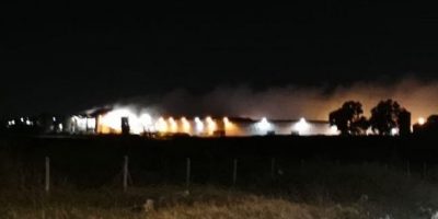 Rifiuti, in fiamme impianto romano di Rocca Cencia