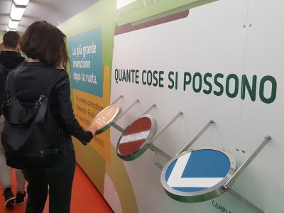 A Torino la carrozza della gomma riciclata di Ecopneus