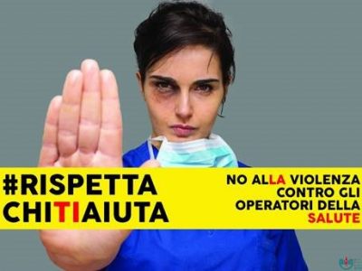 Gli operatori sanitari lanciano la campagna social#RispettaChiTiAiuta