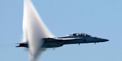 Catturato per la prima volta il boom sonico cau...