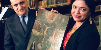 L’Italia restituisce 594 dipinti al Messico