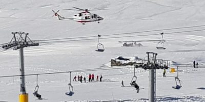 Ultraleggero precipita a Torgnon. A bordo due p...