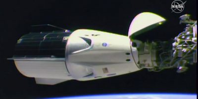 Spazio: Crew Dragon attracca alla Stazione Spaz...