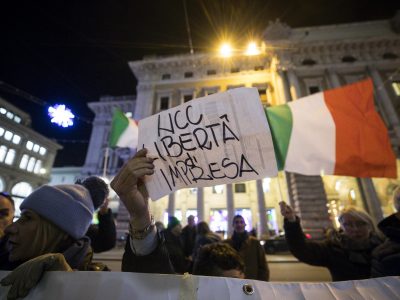 Gli Ncc scendono in piazza per chiedere il Reddito di Cittadinanza