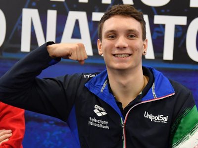 Manuel Bortuzzo punta alle prossime Olimpiadi