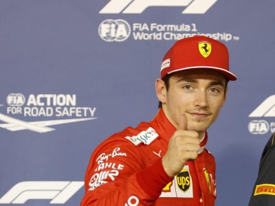Gp Bahrain, strepitosa pole Ferrari: 1° Leclerc, 2° Vettel