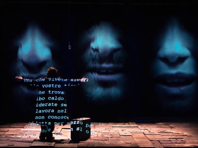 Le immagini dello spettacolo “Se questo è un uomo”