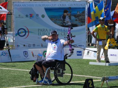 Tiro con l’arco, la Nazionale paralimpica impegnata ad Olbia