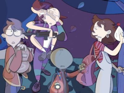 L’alieno Umberto lotta per l’ambiente nel fumetto di Holdenaccio