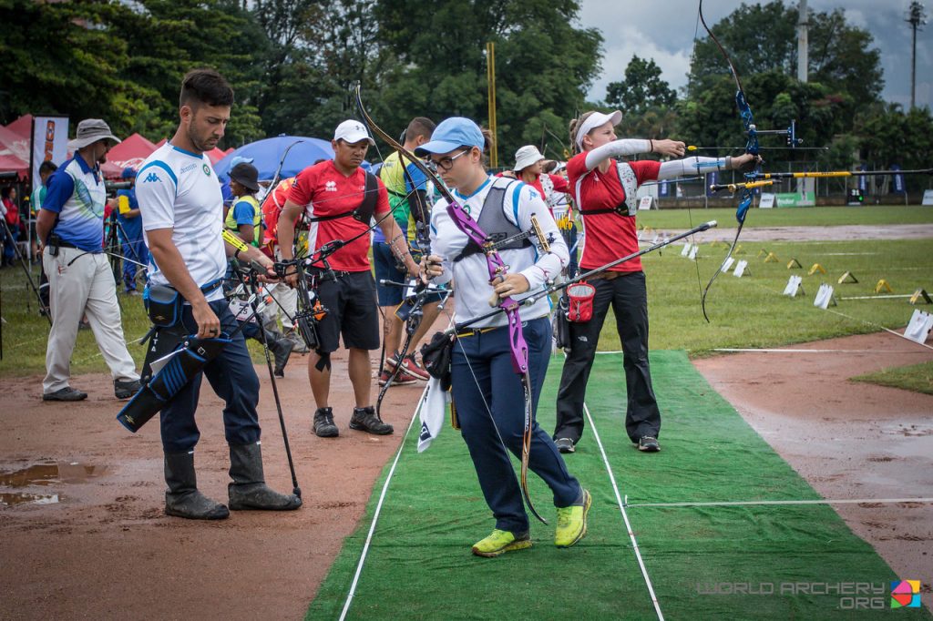 tiro con l'arco mixed team