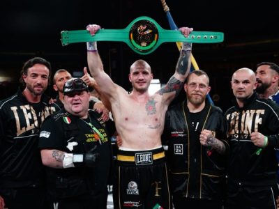 Boxe, Fabio Turchi conquista il titolo nella sua Firenze con un ko lampo