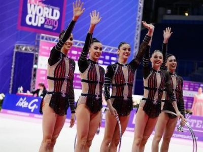 World Cup di ginnastica ritmica, il tricolore sventola due volte