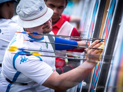 Tiro con l’arco: undici gli azzurri avanti nell’individuale