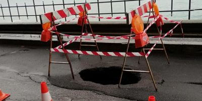 Buca fra S.Margherita e Portofino chiusa la strada