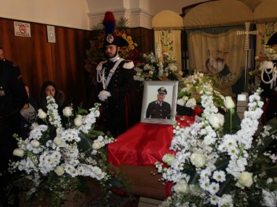 Per Vincenzo Carlo di Gennaro camera ardente a Palazzo Celestini