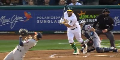 Baseball: la mossa acrobatica alla “Matri...