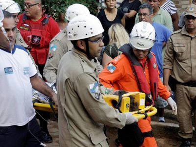 Crollo in una favela a Rio de Janeiro, otto morti accertati