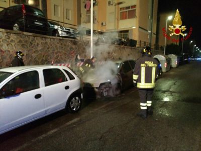 In fiamme l’auto di una giornalista ad Oristano