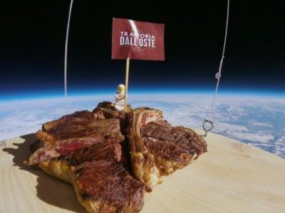 “Fiorenza” è la prima bistecca lanciata nello spazio
