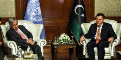 Il segretario generale Onu a Tripoli per fermar...