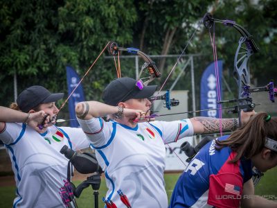 Tiro con l’arco, tre finali per le squadre azzurre