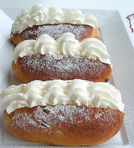 maritozzo con panna