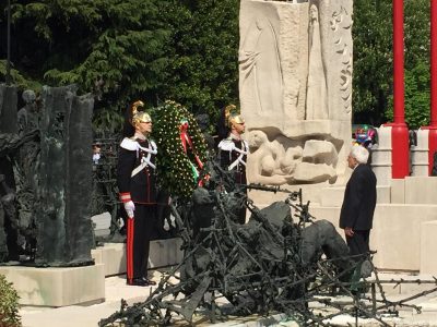Il Presidente Mattarella presente al 25 aprile a Vittorio Veneto