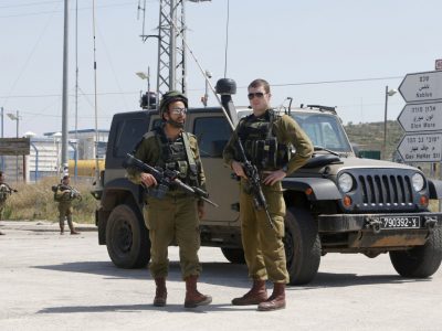 Israele: militari sventano attacco terroristico a Nablus